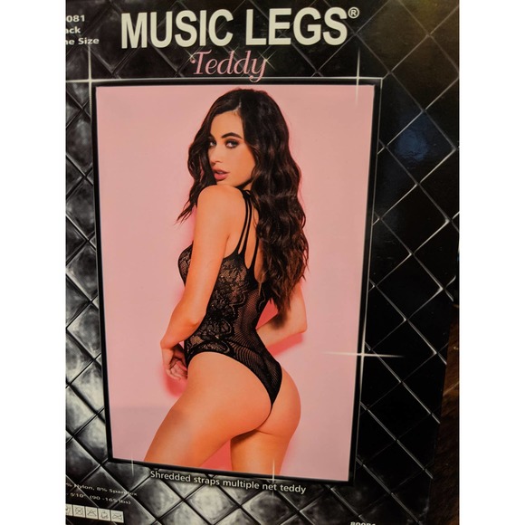 Shredded‎ straps net teddy NEW - Picture 5 of 5